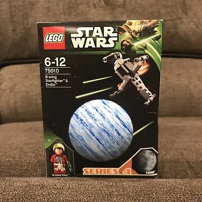 LEGO Star Wars B-Wing Starfighter & Planet Endor (75010) Brand New Sealed Box • $94.89