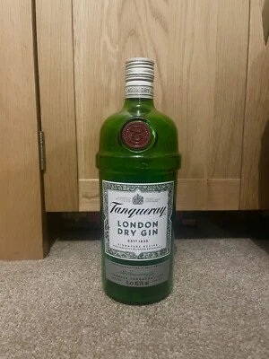 £3.75 • Buy 1 Litre  Tanqueray Gin Bottles For Upcycling (empty)