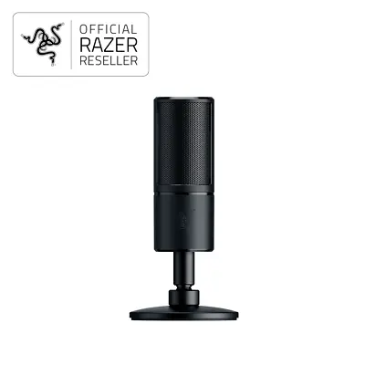 $89 • Buy Razer Seiren X Cardioid Condenser Desktop Microphone RZ19-02290100