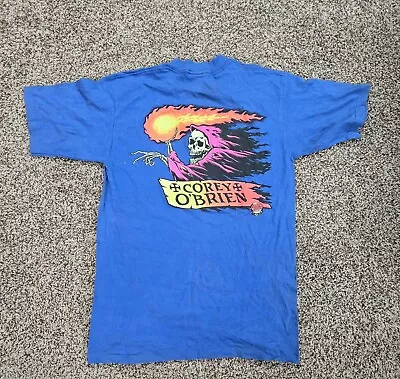 Vintage Santa Cruz Corey O'brien Skateboard T Shirt Size L 80s Powell Vision  • $87