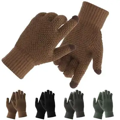 Winter Thermal Ski Gloves Touchscreen Wool Warm Waterproof Snow Motorcycle Men • $8.79