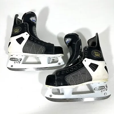 CCM 852 SUPER TACKS Ice Hockey Skates Custom Fit Pro Lite 3 Senior Sz 8D • $76.50