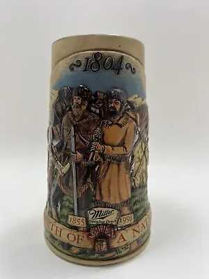 Miller High Life 1804 Birth Of A Nation Beer Stein - Fourth In A Series #162668 • $8.99