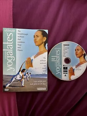 Ultimate Yogalates (DVD 2003) ONLY DISC & COVER. NO CASE. FREE 📮 POST • £2