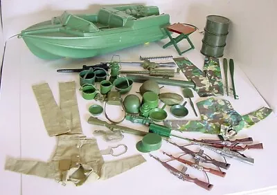 1960s MARX STONY SMITH UNIFORMS WEAPONS & ACCESSORIES BOAT LOT 1 • $24.95