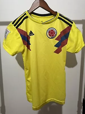 $15 • Buy Adidas Columbia National Team Soccer Jersey 2018 WC Russia Youth Size 16