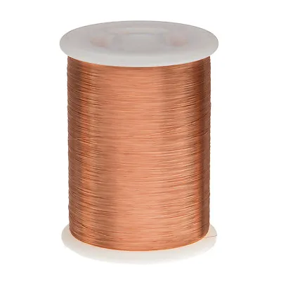 40 AWG Gauge Enameled Copper Magnet Wire 2.5 Lbs 83042' Length 0.0033  155C Nat • $65.78