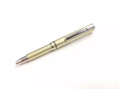 Zebra SL-F1 Mini Refillable Expandable Barrel Ball Point Pen GOLD • $10.99