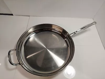 $39.95 • Buy Cuisinart Chefs Classic 14  722-36H Skillet Stainless Steel Handle Helper NO LID