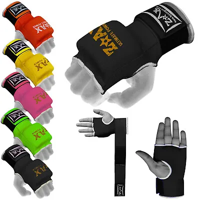 Boxing Inner Gloves Fist Padded Hand Wraps Bandages MMA Grappling Long Straps • £4.74