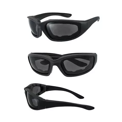 1x Chopper Cycling Motorcycle Sunglasses Anti UV Windproof Padded Riding Glasses • $6.99