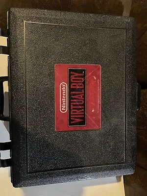Nintendo Virtual Boy Console Blockbuster Set Controller AC Stand 2 Games. • $800