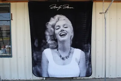 Marilyn Monroe Full Of Joy Movie Star Queen Size Blanket • $57.30