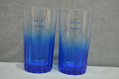 £12.99 • Buy 2x Beckham Haig Club Whisky Hi Ball Long Drink Glass Pub Bar 40cl 400ml New 2021