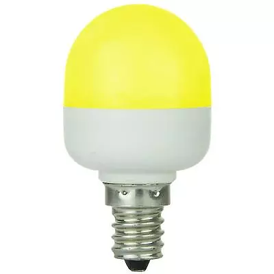 Sunlite LED .5 Watt Yellow T10 Tubular Indicator Light Bulb • $11.99