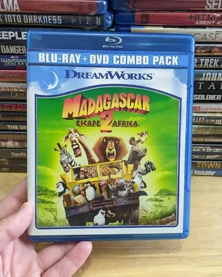 Madagascar: Escape 2 Africa (Two-Disc Blu-rayDVD Combo) - Blu-ray - GOOD • $4
