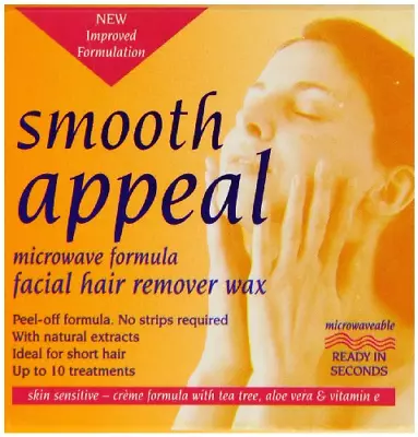 Smooth Appeal Microwaveable Facial Wax • £11.44