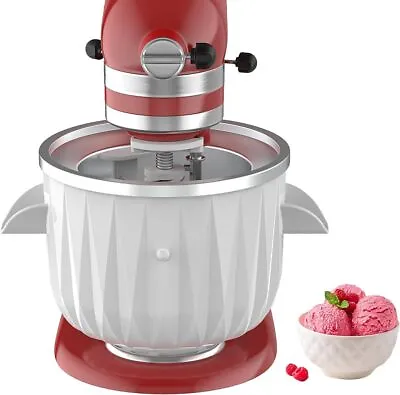 Ice Cream Maker Attachment For Kitchenaid Stand Mixer 2 Quart Ice Cream • $64.16