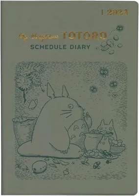 2024 My Neighbor Totoro Schedule Diary Book Studio Ghibli From Japan • $37.97