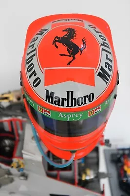 Eddie Irvine Ferrari Replica F1 Bieffe Helmet Full Size 1:1  F1 F1-247 • $1579.06