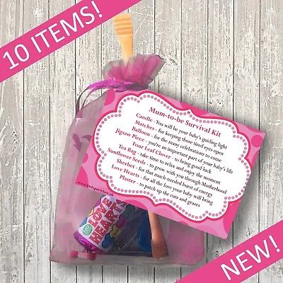 Mum To Be Survival Kit - Baby Shower Gift Present Favour Stocking Filler • £4.99