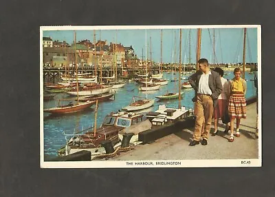 Postcard East Yorkshire Bridlington The Harbour • £2.99