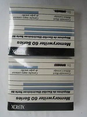 2..memorywriter 60 Series..correctable Black Ribbon Cartridge..8r2483..new..seal • $14.99