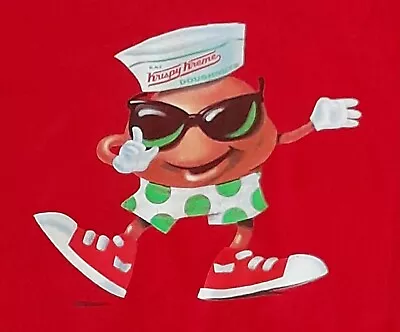 $10 • Buy T-shirt Large Krispy Kreme Donuts Doughnuts 21.5 Inches Pit 2 Pit