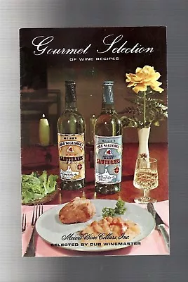 Vintage Collectible 1970s MEIER'S Ohio Gourmet Wine Recipes & Catalog • $3.99