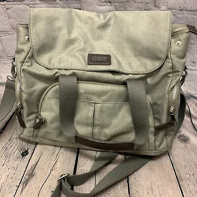 Mamas And Papas Bowling Bag Changing Bag Pale Grey & Changing Mat • £29