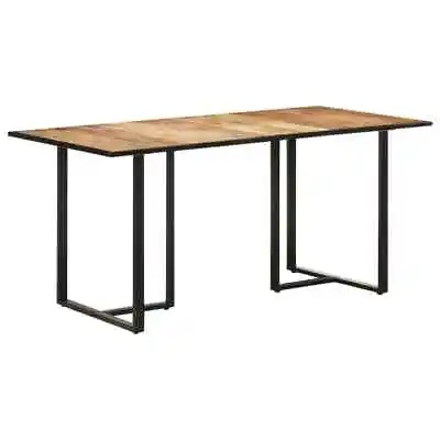£314.38 • Buy Home Dining Table 160 Cm Rough Mango Wood New