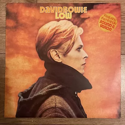 David Bowie LOW LP 1977 UK 1st Press A1/B2 Hype Sticker Insert EX+/EX+ • £79.99