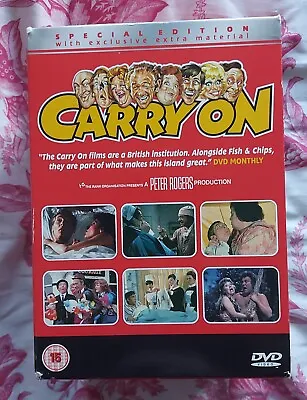 Carry On The Collection Volume 1. 8 DVD Films. Amazon New Price  £77.95 • £11.50