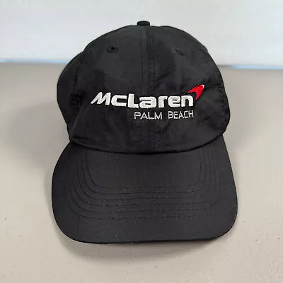 McLaren Palm Beach Hat Cap Motorsports Car Racing Adjustable Black Mens • $13.99