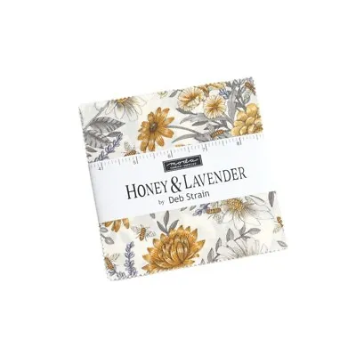 Moda Honey Lavender Charm Pack 5  Squares 42 Piece Deb Strain • $12.99