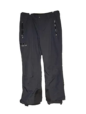 Marmot Membrain Skyline Navy Blue Snow Snowboard Ski Pants Sz XL • $59.99