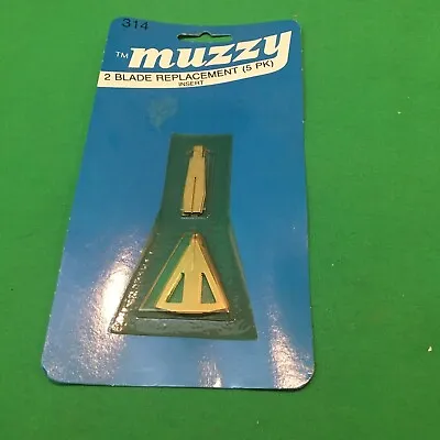 *Muzzy Replacement Blades Standard 5 Pack Item 314 (NOS) • $9