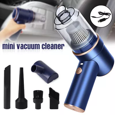 $38.99 • Buy Cordless Handheld 42000RPM Car Vacuum Cleaner Mini Portable Auto Wireless Duster