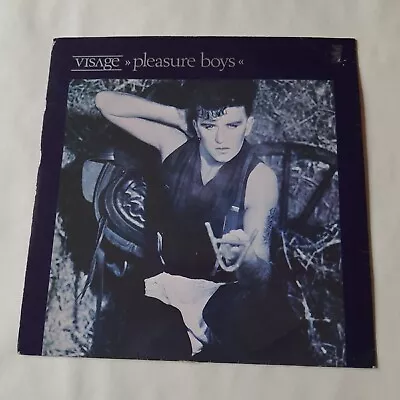 Visage 'Pleasure Boys' 7  Vinyl. Very Good Condition • $1.25