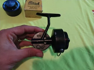 1951 Mitchell 304 Spinning Reel Low Serial Number 006793. 2 Extra Spare Spools. • $60