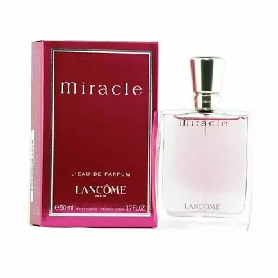 Miracle By Lancome 1.7 Oz 50 Ml L'EDP Spray For Women Eau De Parfum NEW - SEALED • $42.50