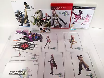 Final Fantasy XIII + XIII-2 PlayStation 3 PS3 Games Collection / Lot • $40