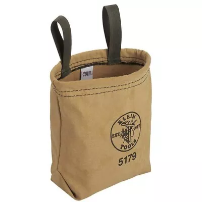 KLEIN TOOLS Electrician Canvas Multi Purpose Tool Belt Pouch Bag 5179 (NEW) • $21.40