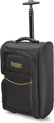 Kemier Makeup Trolley Travel Case - Professional Makeup Artist Train Case Makeup • £147.13