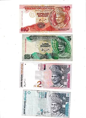 Malaysia  Four  Notes • £3.20