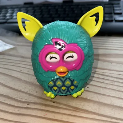 Mcdonalds Green FURBY Boom 2013 Happy Meal Toy (Changeable Eyes) • £5