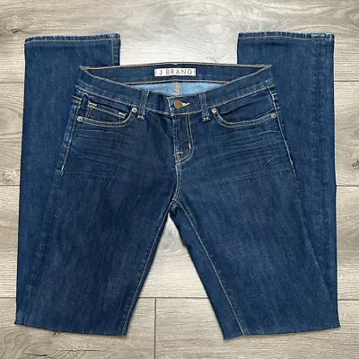 J Brand 30” Low Rise Cigarette Leg Stretch Blue Jeans Size 25 • $30