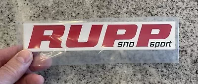 Vintage Nos Rupp Snosport Snowmobile Decals (2-pack) • $20