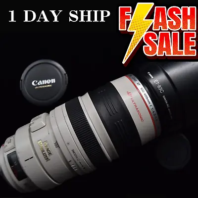 CANON ZOOM EF 100-400mm F/4.5-5.6 L IS USM AF Lens From JAPAN 【NEAR MINT】 #1138 • £562.22