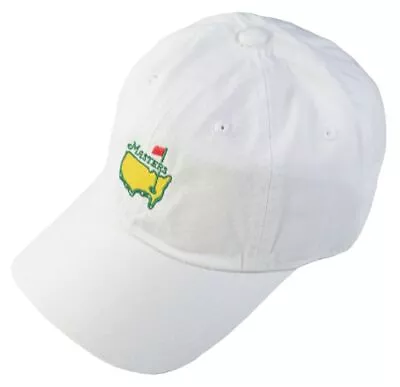 2018 MASTERS (WHITE) Slouch Golf HAT From AUGUSTA NATIONAL • $64.95